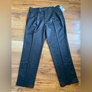 NWT Perry Ellis Portfolio Luxury Performance Pants Mens 36x32 Flex Stretch Black
